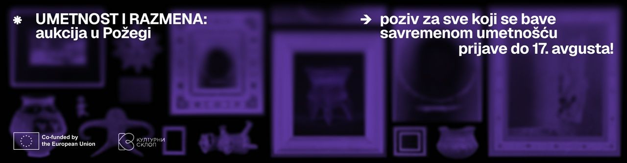 Poziv za umetnike: aukcijа umetničkih dela u Požegi